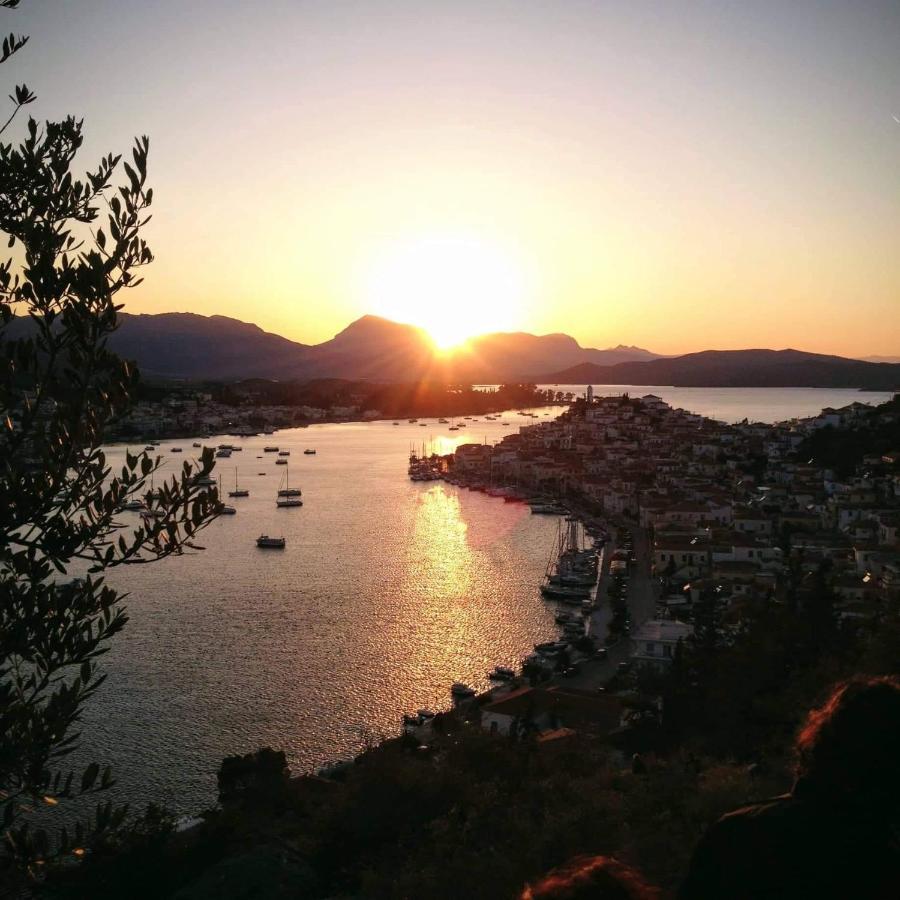 شقة Sunray Studio In Poros Poros Town المظهر الخارجي الصورة